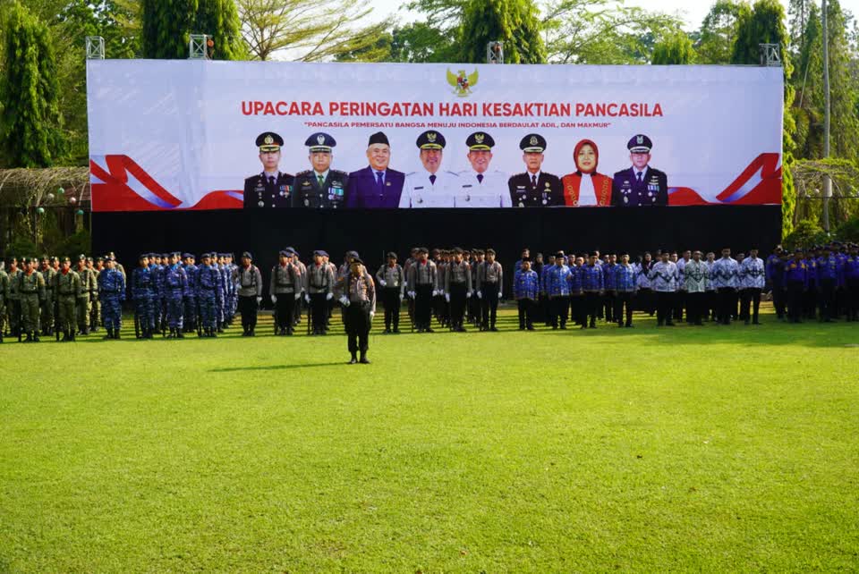 Foto: Upacara Hari Kesaktian Pancasila di Monumen Kresek Kabupaten Madiun 1 Oktober 2026