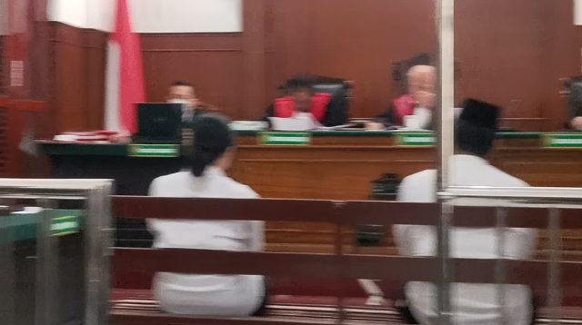 Foto: Sidang tuntutan kasus dugaan penipuan investasi buah impor Rp138 miliar dengan dua terdakwa di Pengadilan Negeri Surabaya.