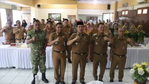 Foto; Bupati Madiun Hari Wuryanto dan Wakil Bupati Purnomo Hadi dalam sarasehan percepatan penurunan stunting di Kecamatan Saradan, Kabupaten Madiun, 19 Oktober 2026.