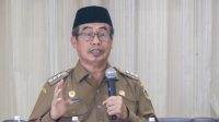 Foto: Wakil Bupati Madiun Purnomo Hadi dalam sosialisasi Early Warning System revitalisasi 89 satuan PAUD di Kabupaten Madiun.