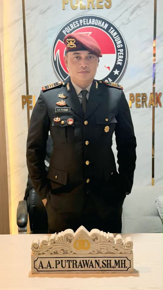 Foto: Kepala Satuan Reserse Narkoba Polres Pelabuhan Tanjung Perak, Ajun Komisaris Polisi Adik Agus Putrawan, S.H., M.H.,