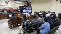 Foto: Persidangan perkara dugaan korupsi di lingkungan Dinas ESDM Jawa Timur dengan agenda pemeriksaan saksi terkait aliran uang dan perizinan pertambangan.
